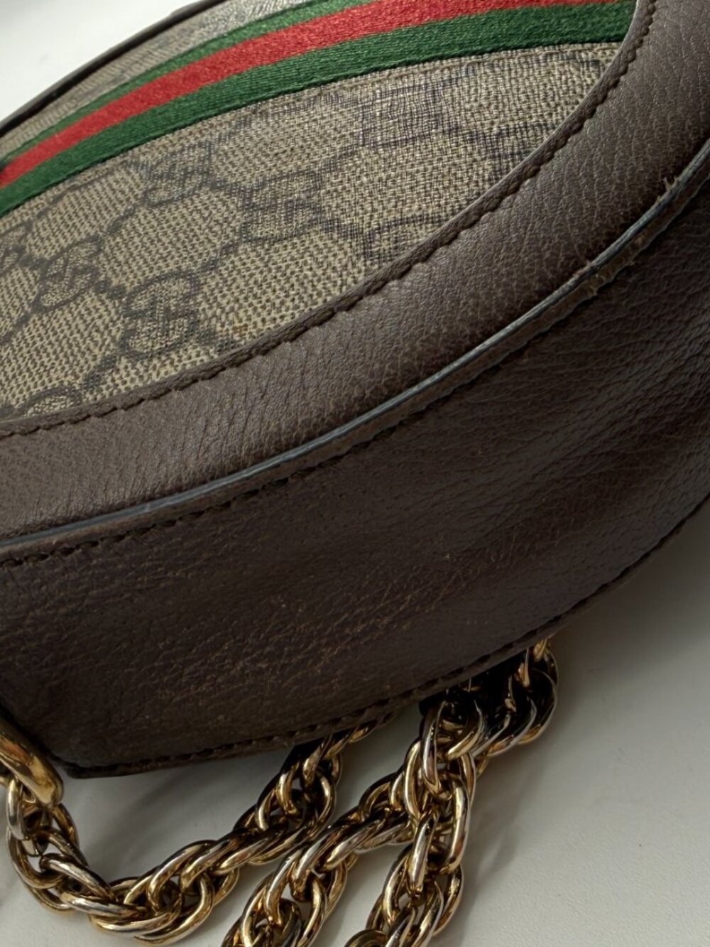 Gucci Ophidia Round Mini Crossbody Bag - Picture 13 of 14